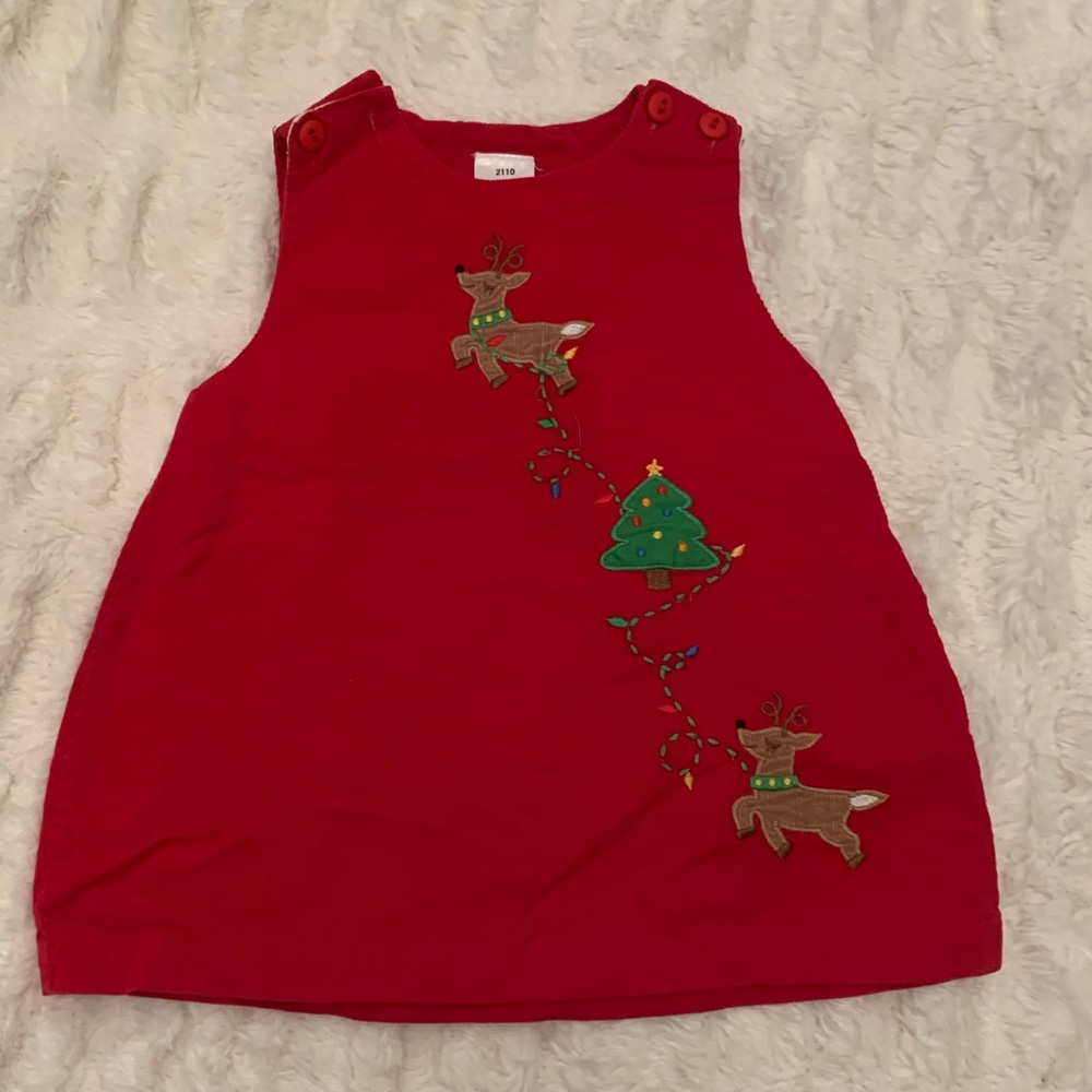 Red Christmas dress